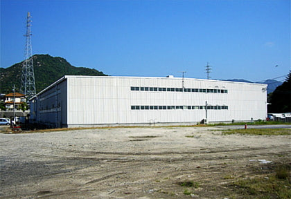 安藝製紙グループが保有する廿日市市大野の広大な事業用土地全景